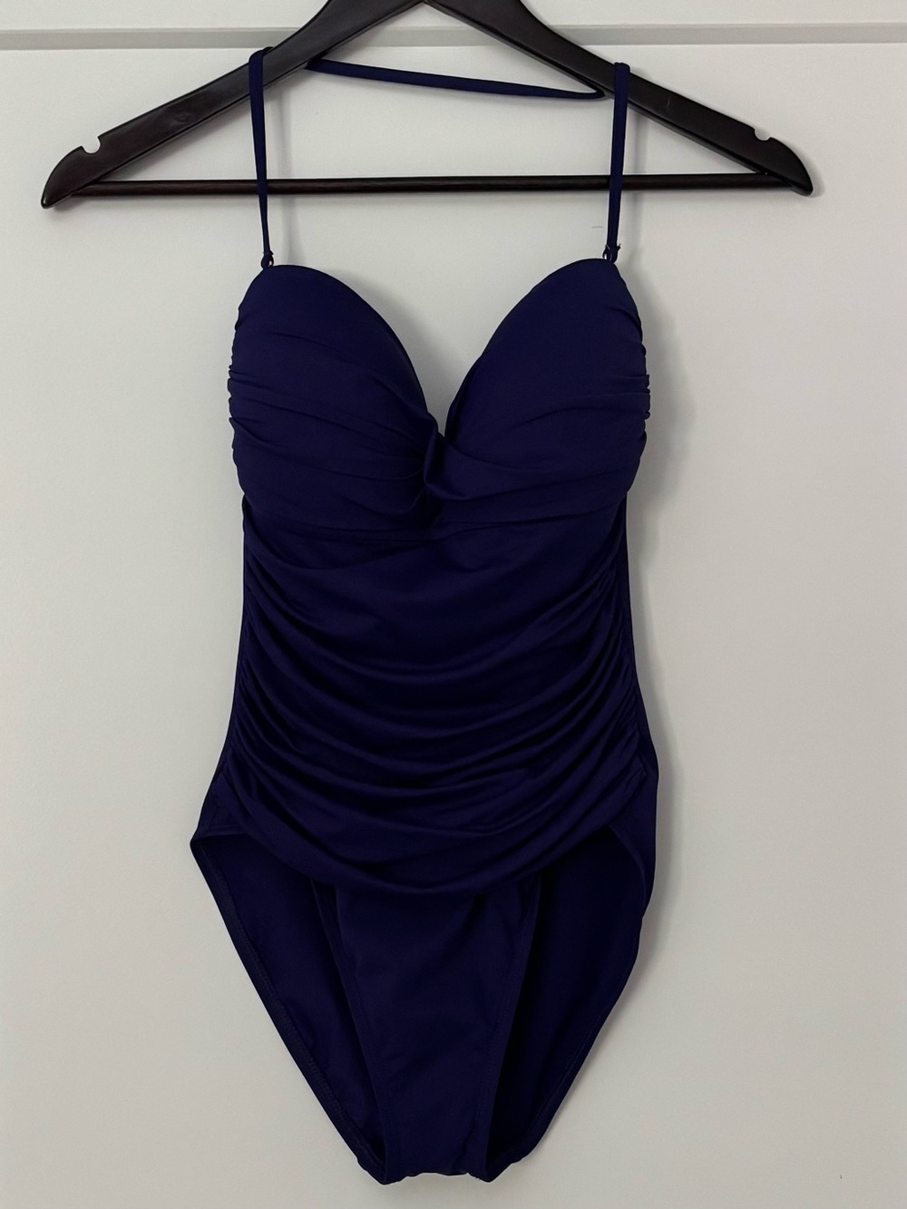 La Blanca Island Goddess Halter One-Piece Bathing Suit